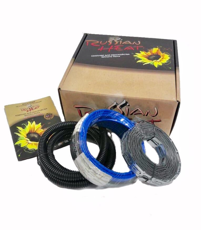 Теплый пол кабельный Russian Heat WFOH/D 2800/20 - 140 м.п.(14-20 м.кв.)